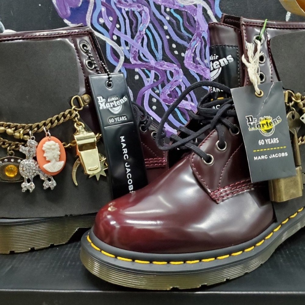 Brand New, W Size 8, Dr. Martens X Marc Jacob's